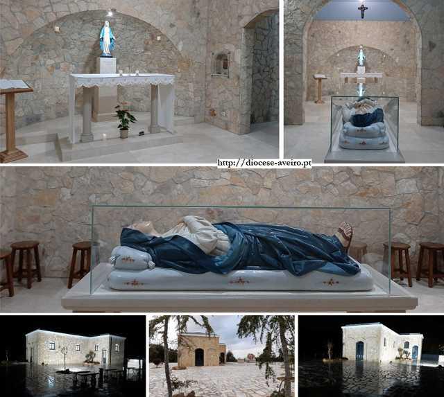 Réplica da casa de Nossa Senhora, em Aveiro Réplica da casa de Nossa Senhora, em Aveiro