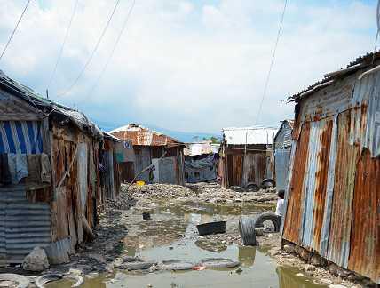 Pobreza e violência no Haiti