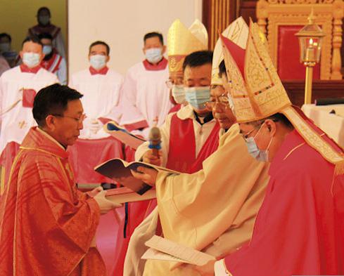 China: Novo bispo
