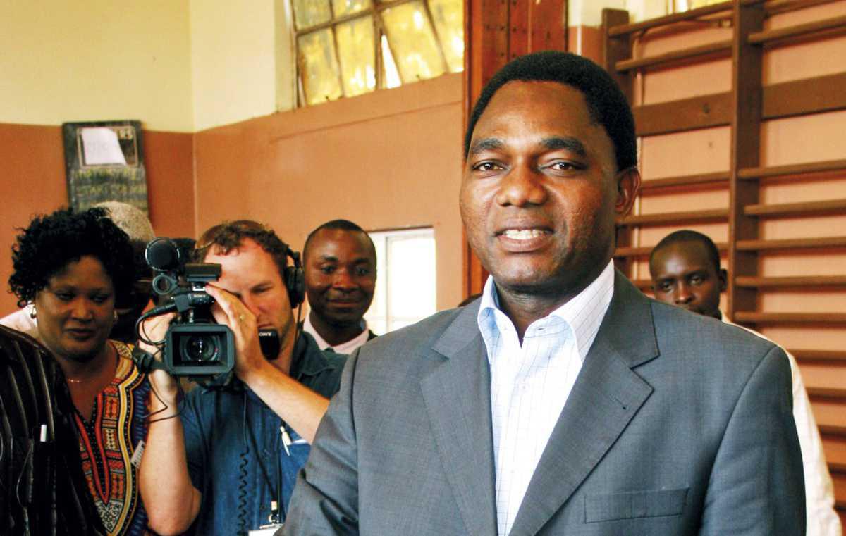 Zâmbia: Opositor presidente 