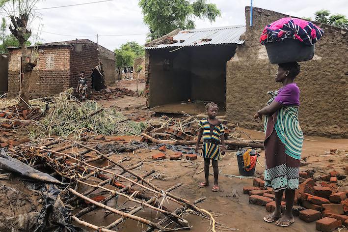 Moçambique: rasto de destruição 