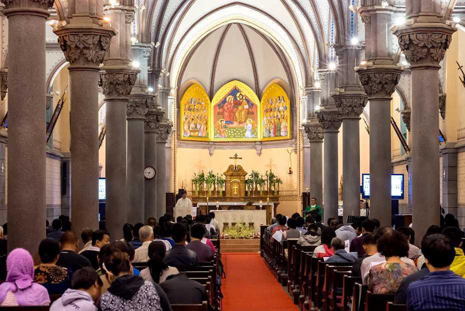 Católicos aumentam
