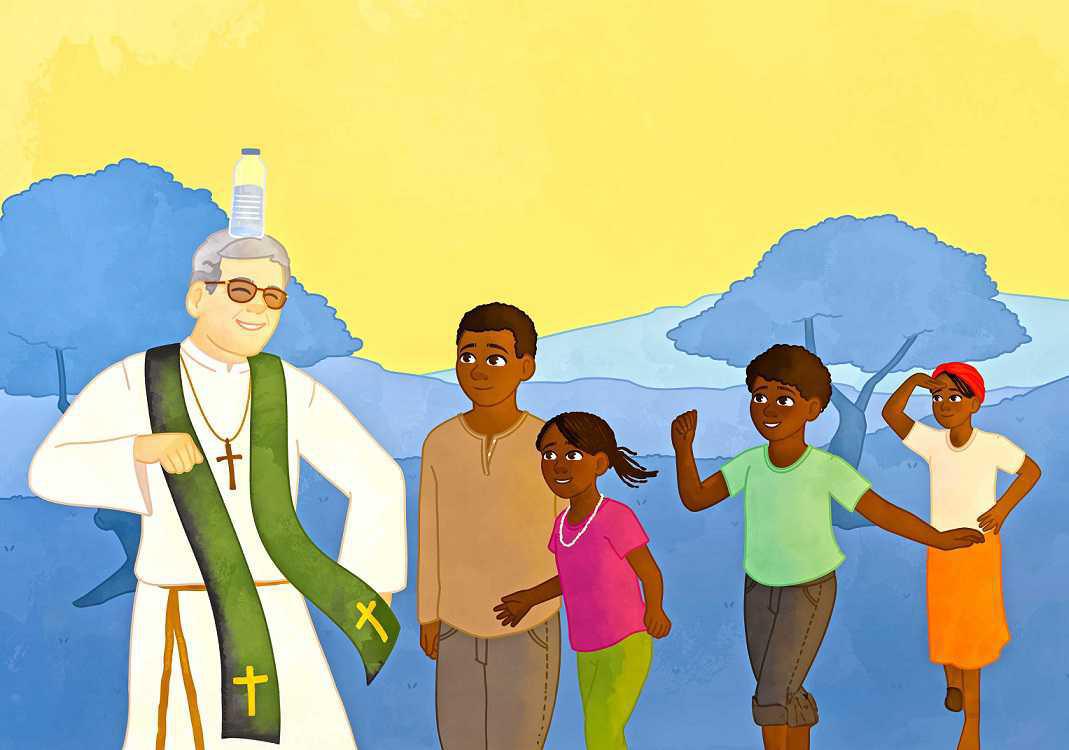 Missionário da alegria contagiante