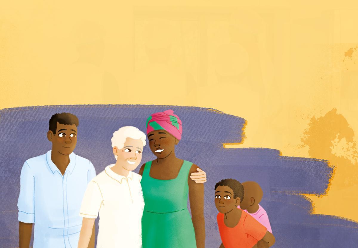 «Gota de água num mar de dor»