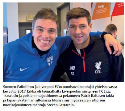 Fellow Scouser: Erkka V.Lehtola - Oulunkylän Bruno Conti Fellow Scouser: Erkka V.Lehtola - Oulunkylän Bruno Conti