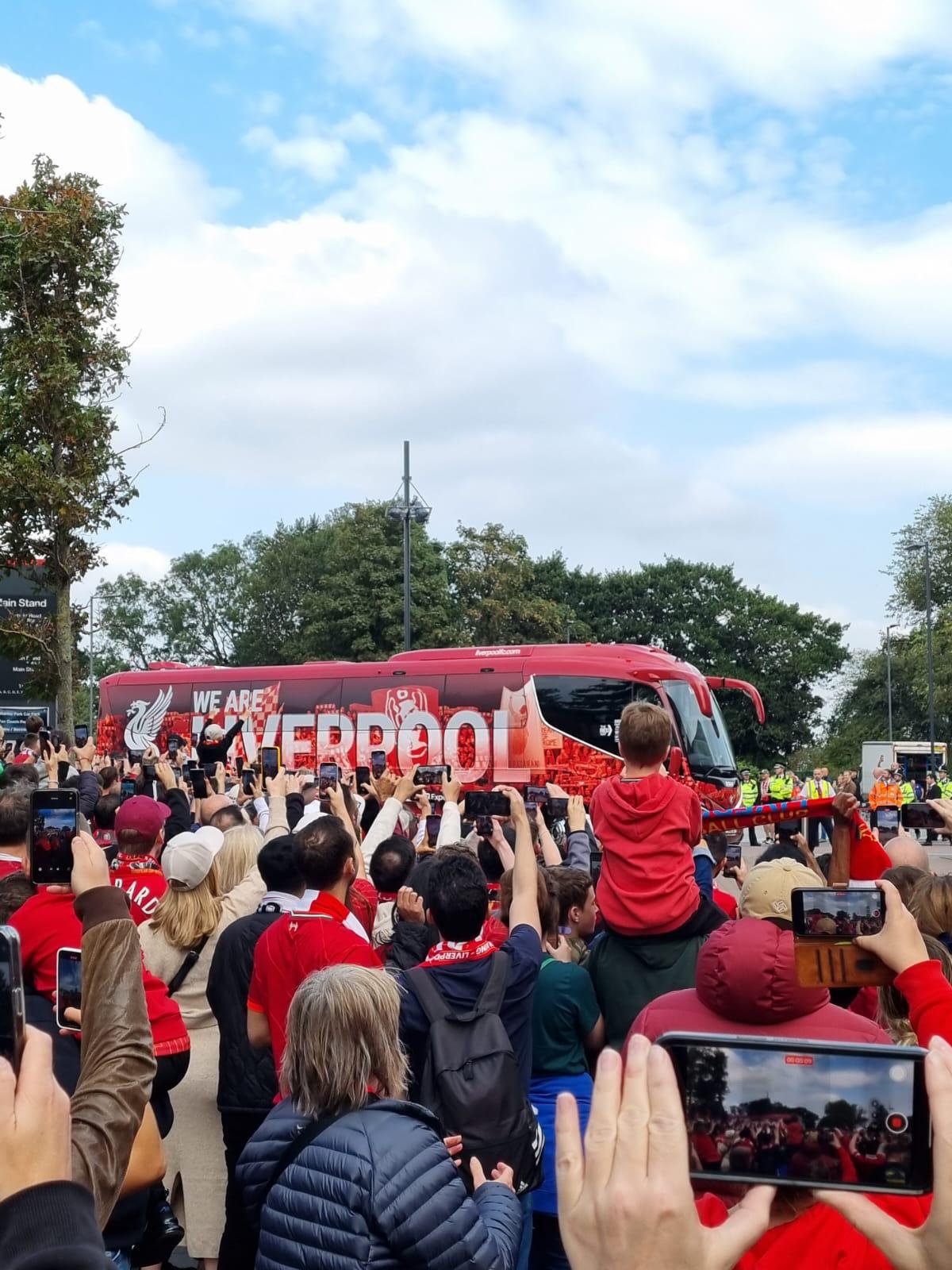 Matkakuvia - 21.8.2024 Liverpool vs Bournemouth