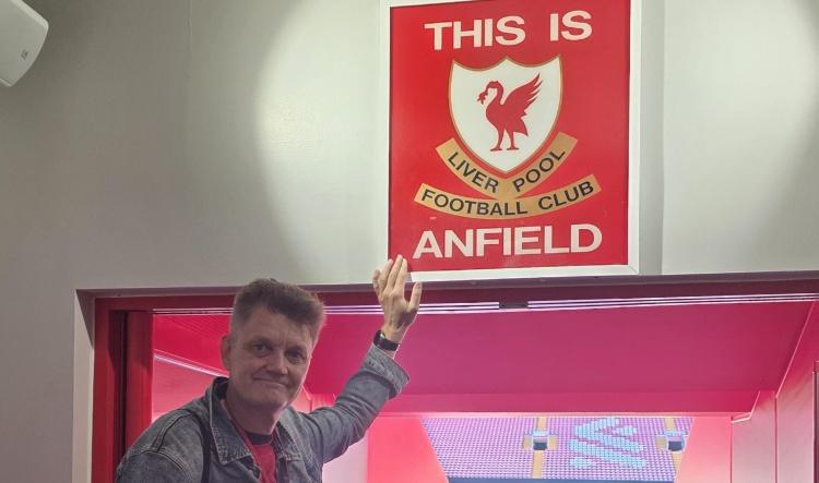 Ensimmäinen ottelureissu Anfieldille