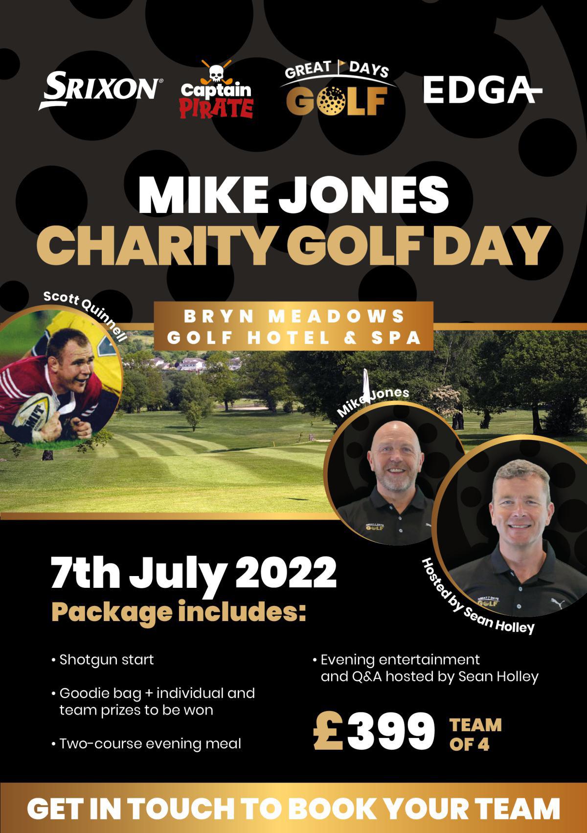 Mike Jones Charity Golf Day