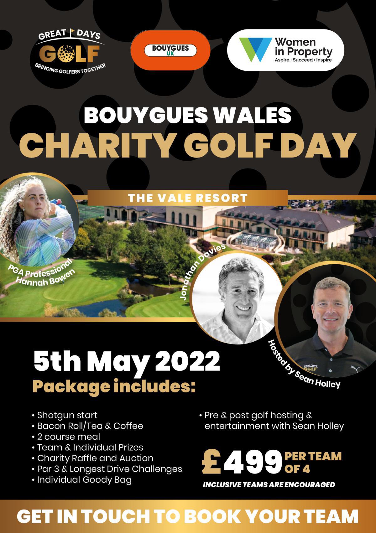 GDG Teams Up With Construction Giants Bouygues UK For Inaugural Charity Golf Day