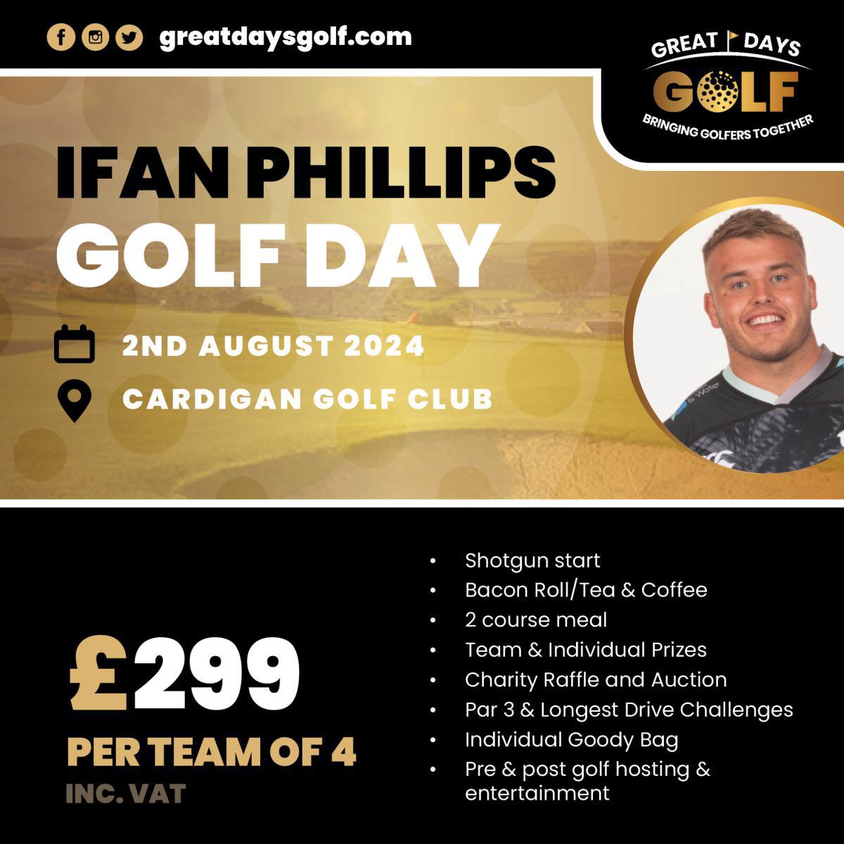 Ifan Phillips Golf Day