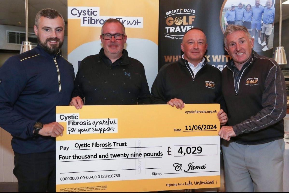 Rhys James Cystic Fibrosis Golf Day