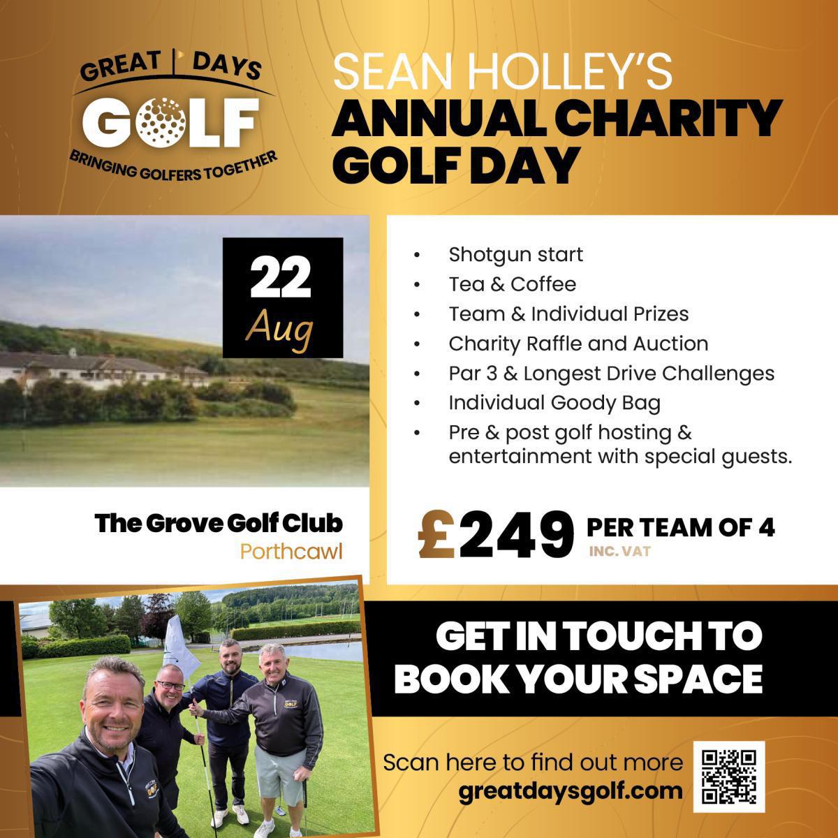 Sean Holley's Annual Charity Golf Day