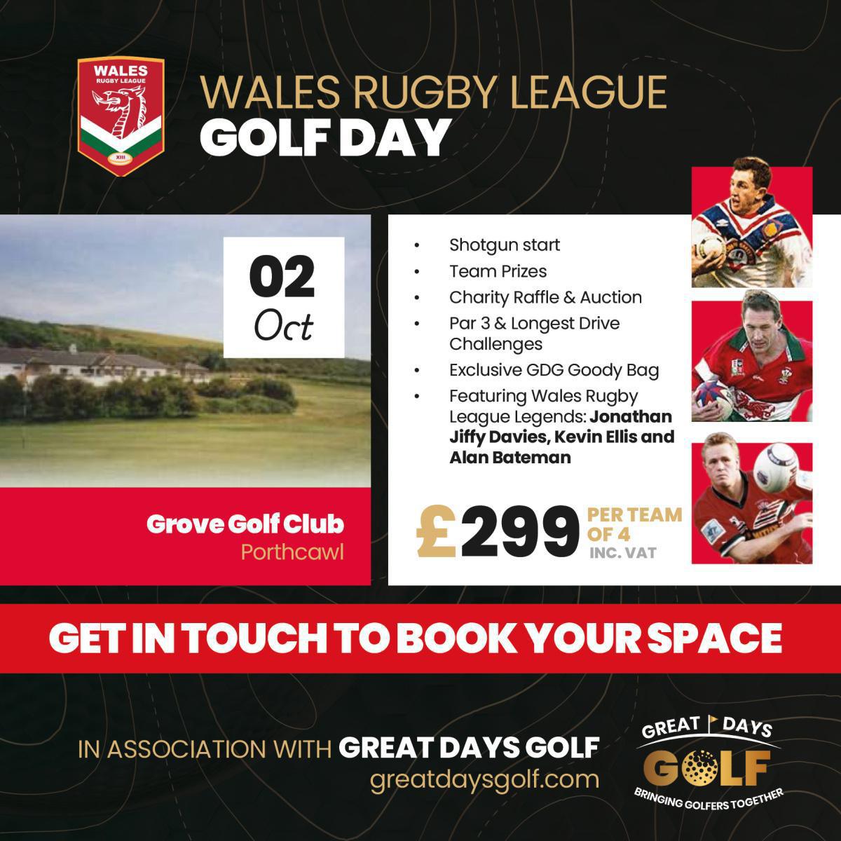 Wales Rugby League Golf Day