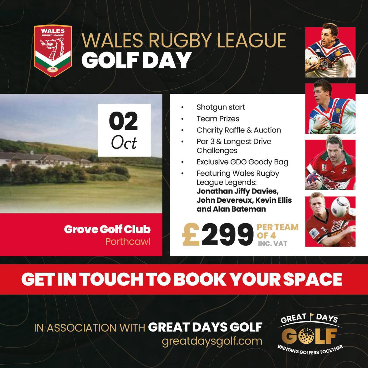 Wales Rugby League Golf Day