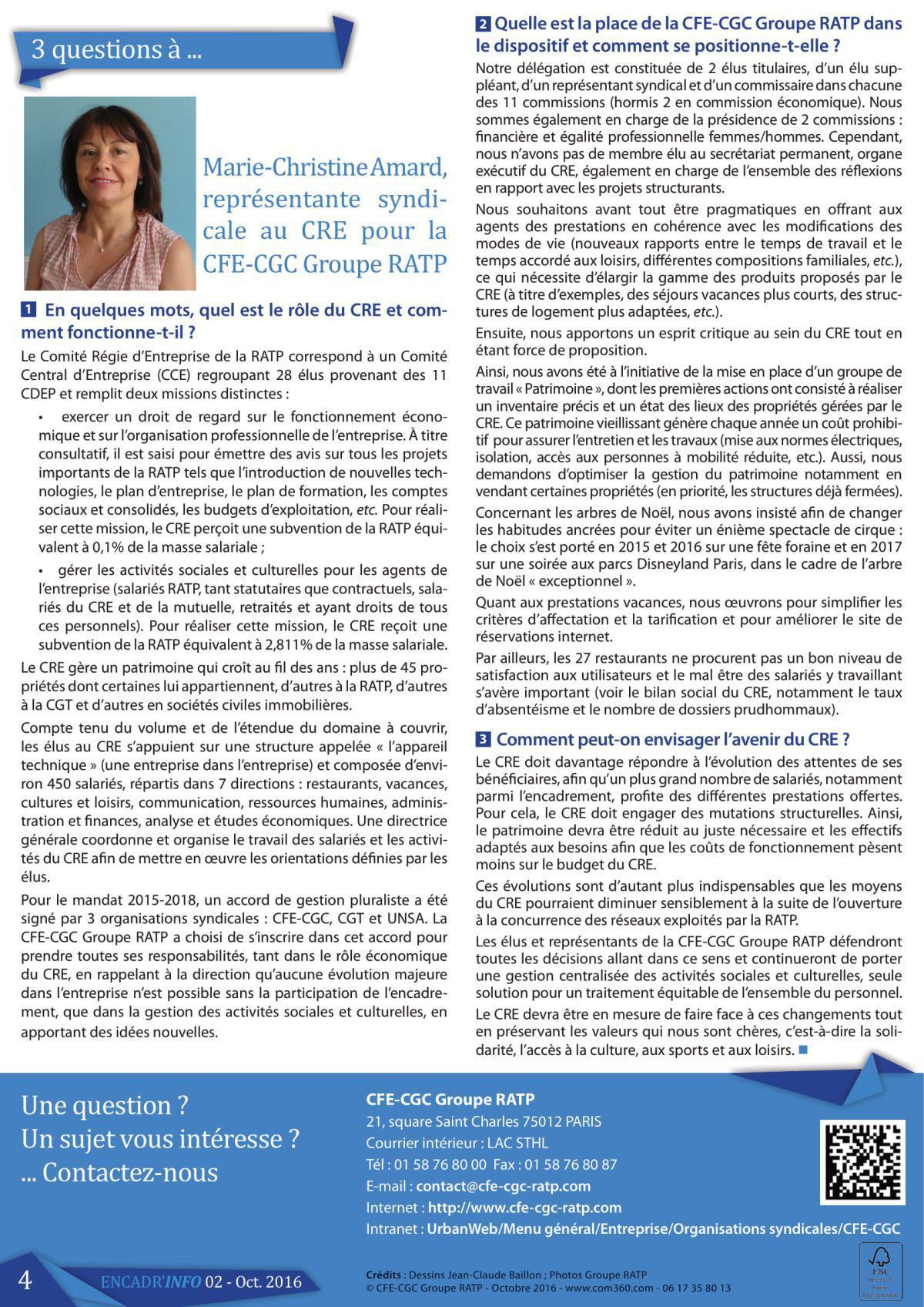 Encadr'INFO n°2
