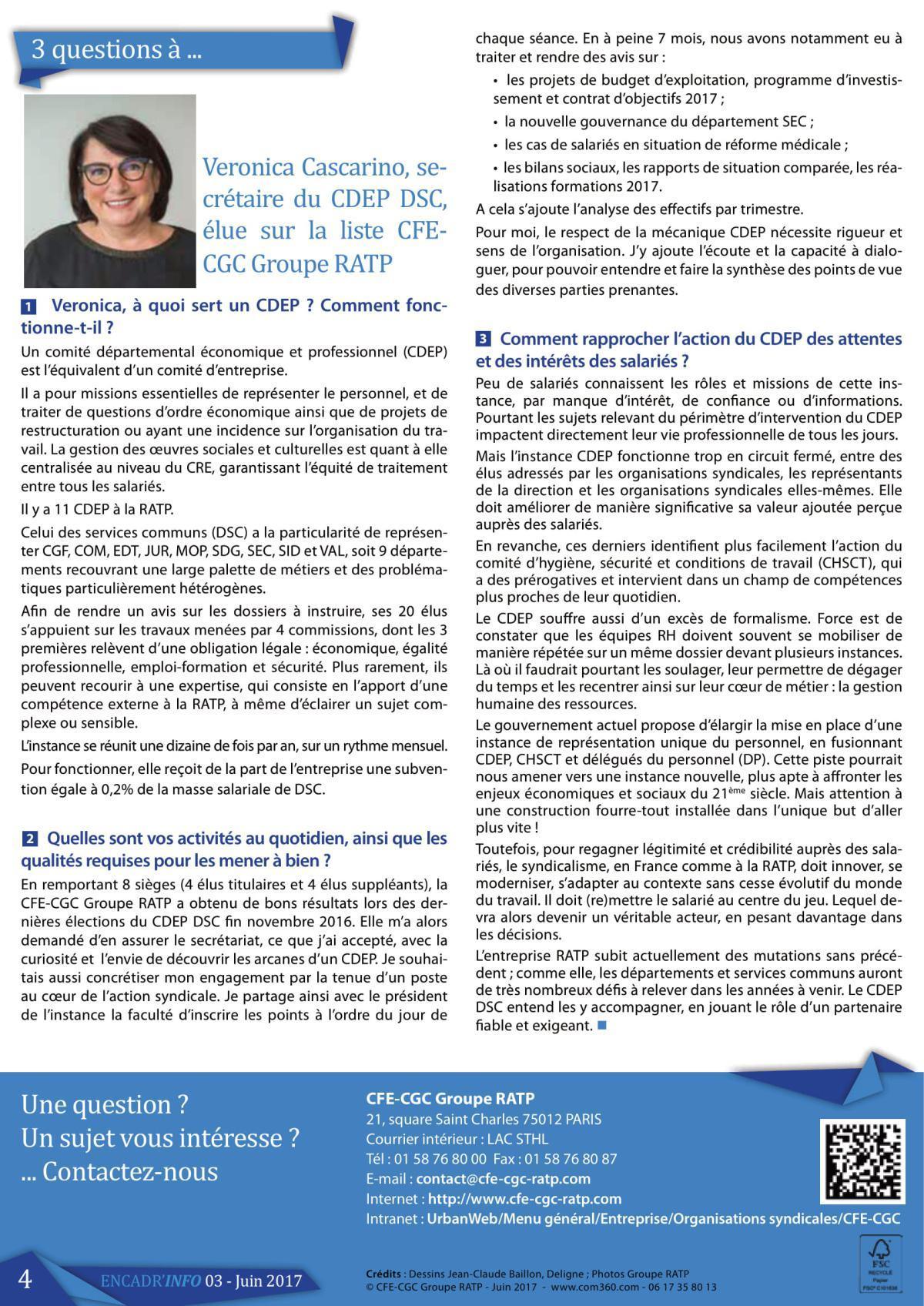 Encadr'INFO n°3
