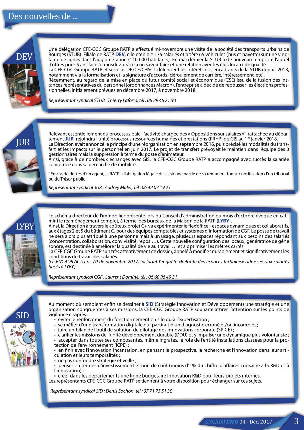 Encadr'INFO n°4