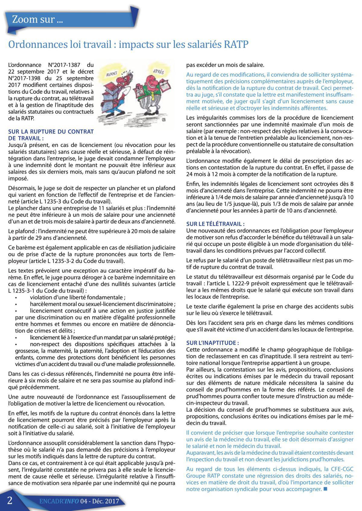 Encadr'INFO n°4