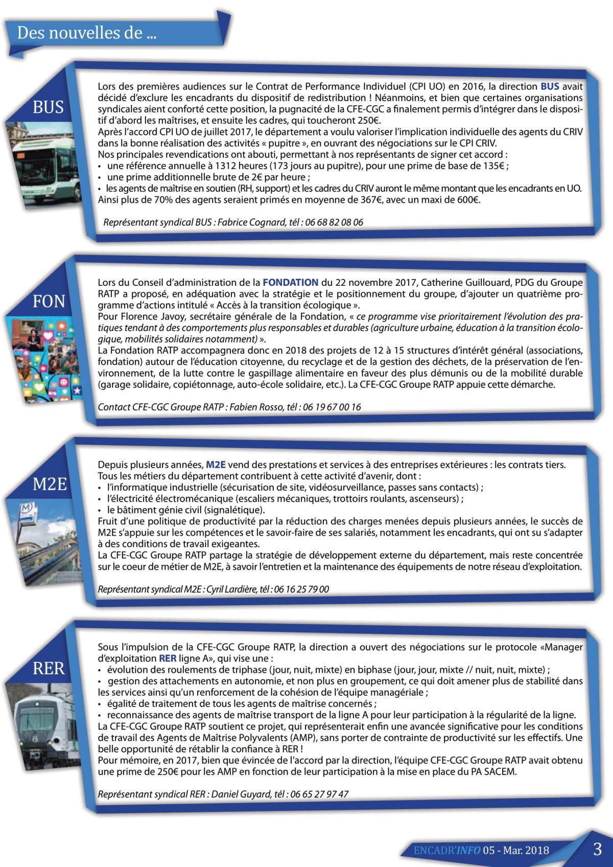 Encadr'INFO n°5