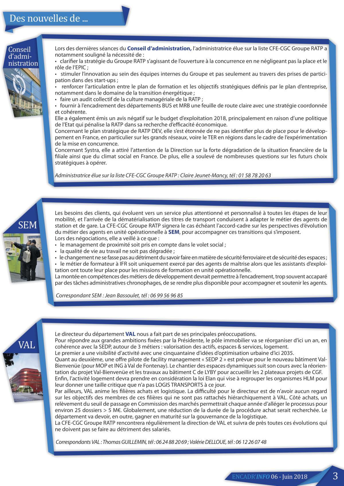 Encadr'INFO n°6