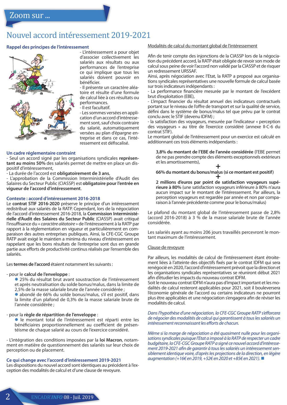 Encadr'INFO n°8