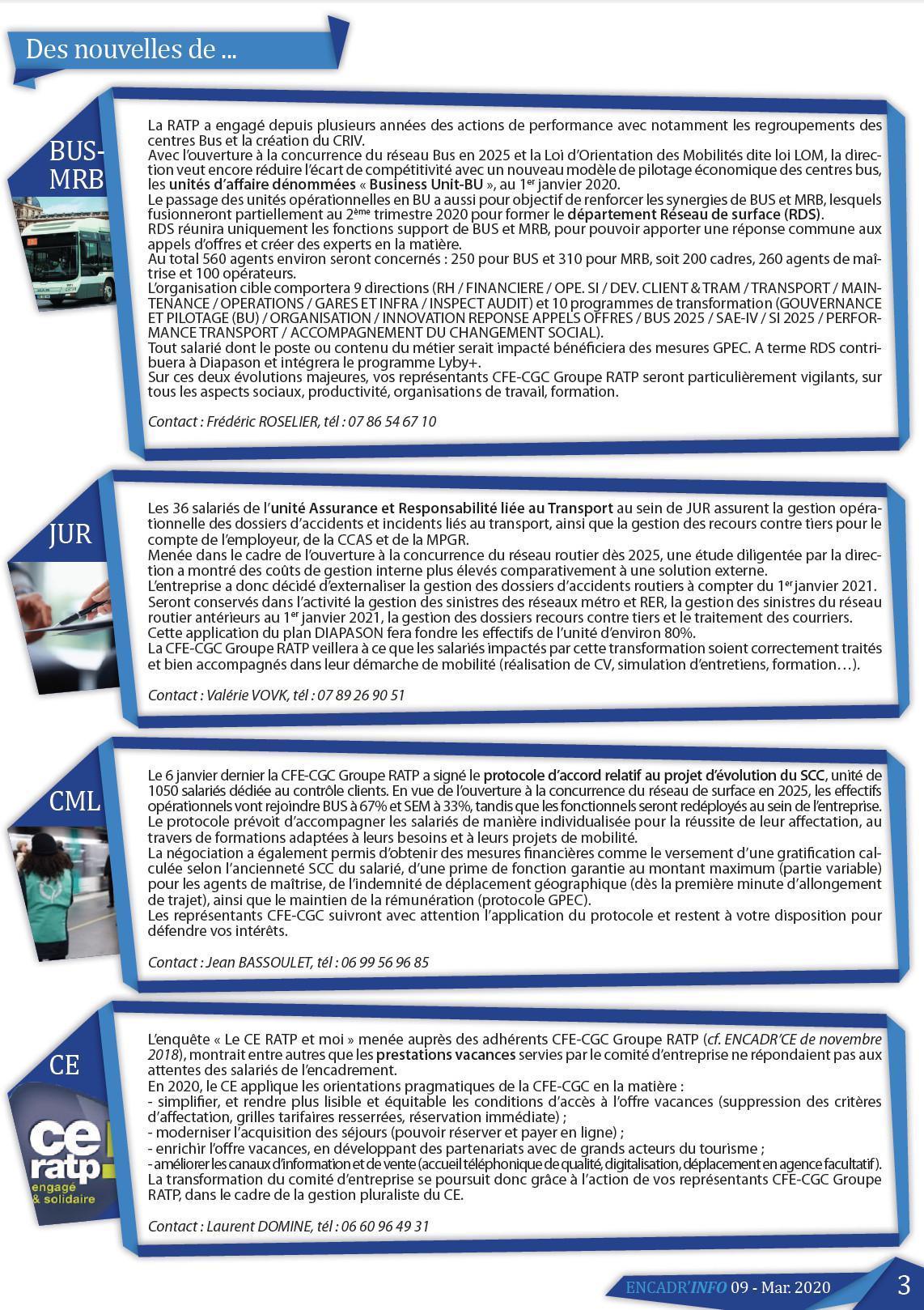 Encadr'INFO n°9