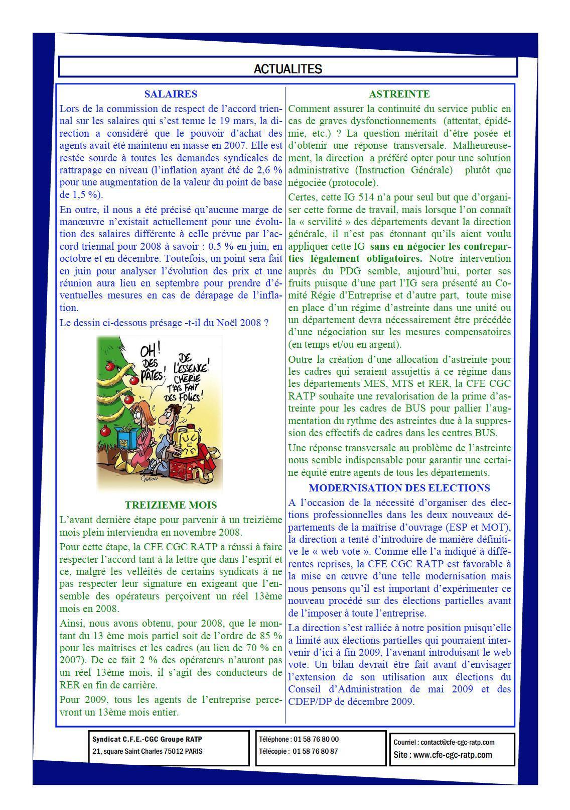 Encadr'ACTU dialogue social