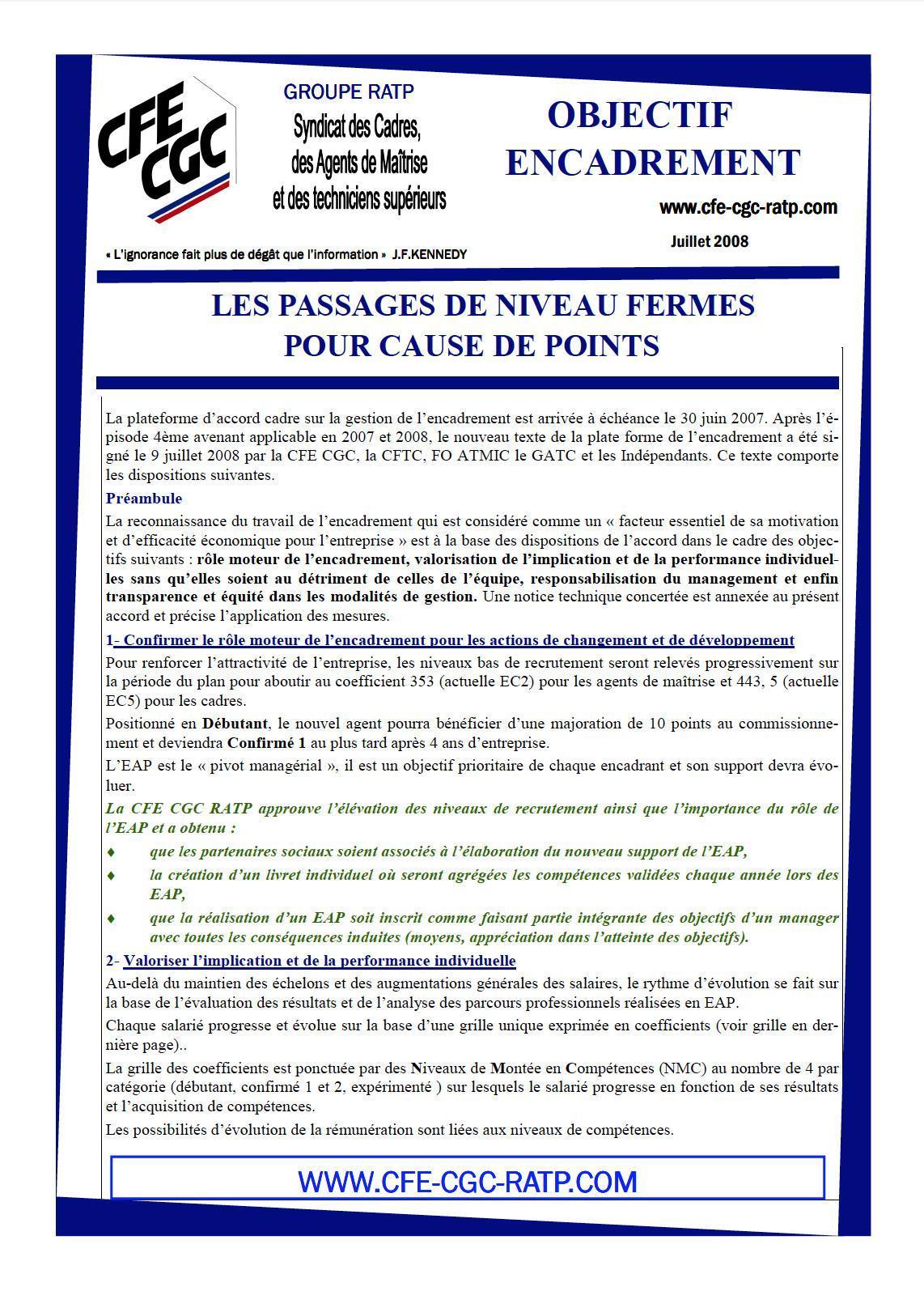 Encadr'ACTU plate-forme encadrement