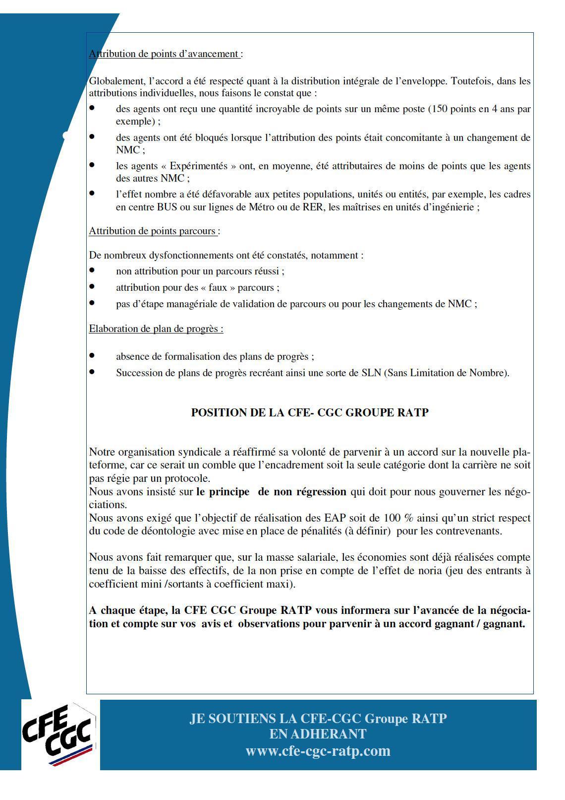 Info 1 plate-forme encadrement