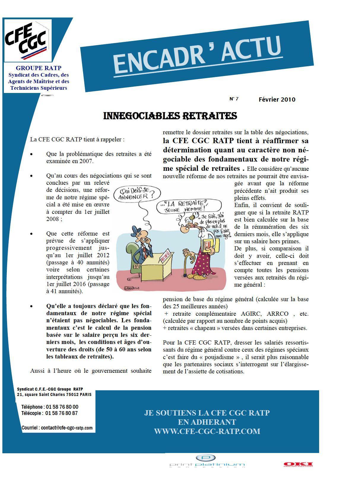 Encadr'ACTU n°07
