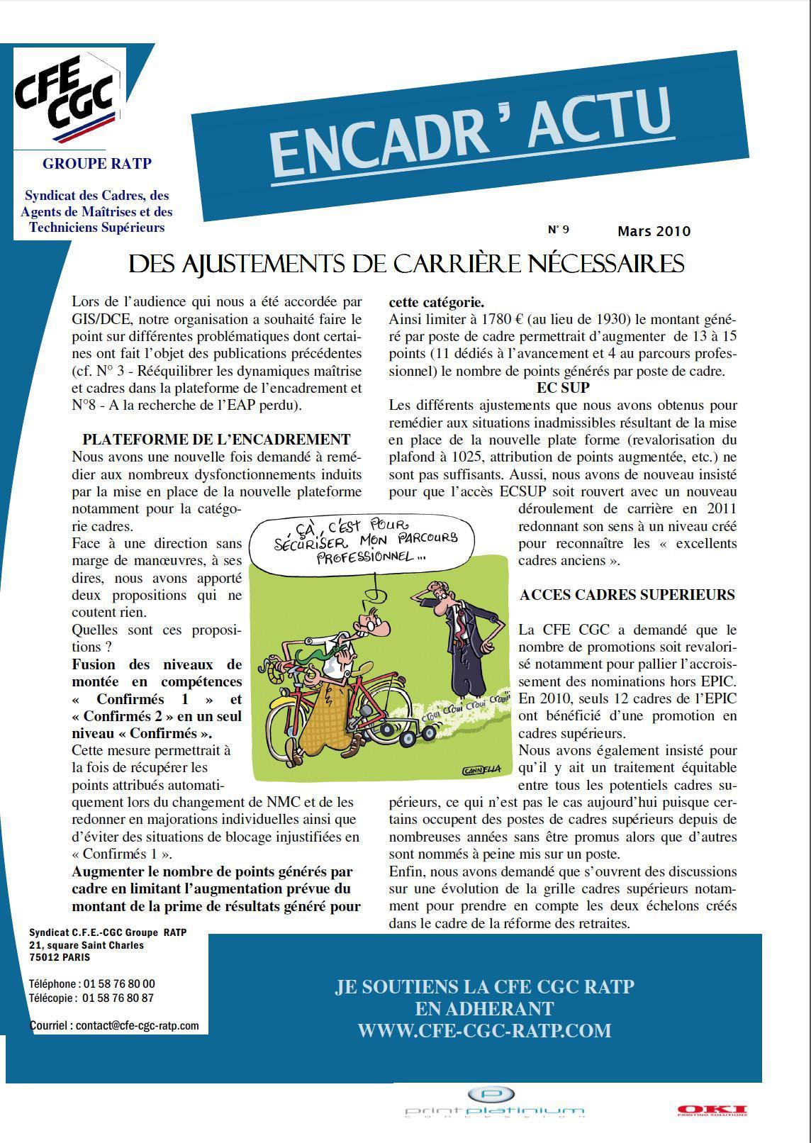 Encadr'ACTU n°09