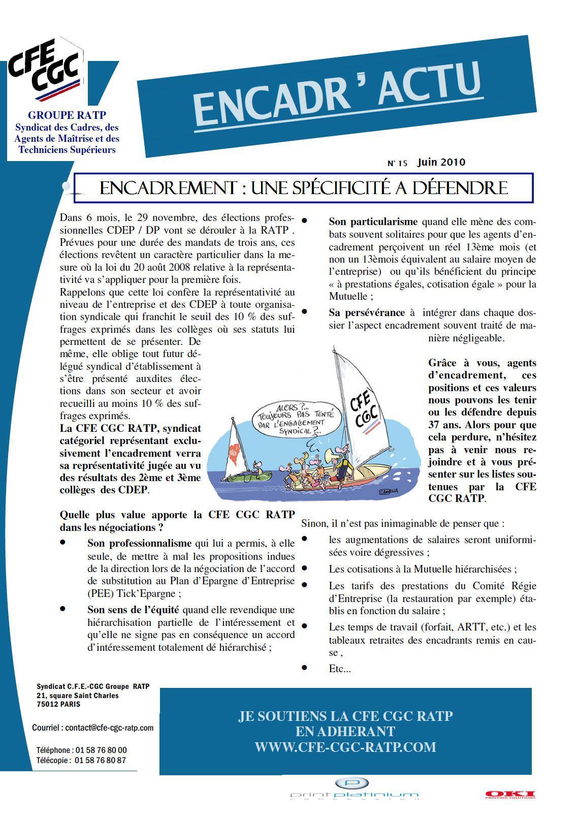 Encadr'ACTU n°15