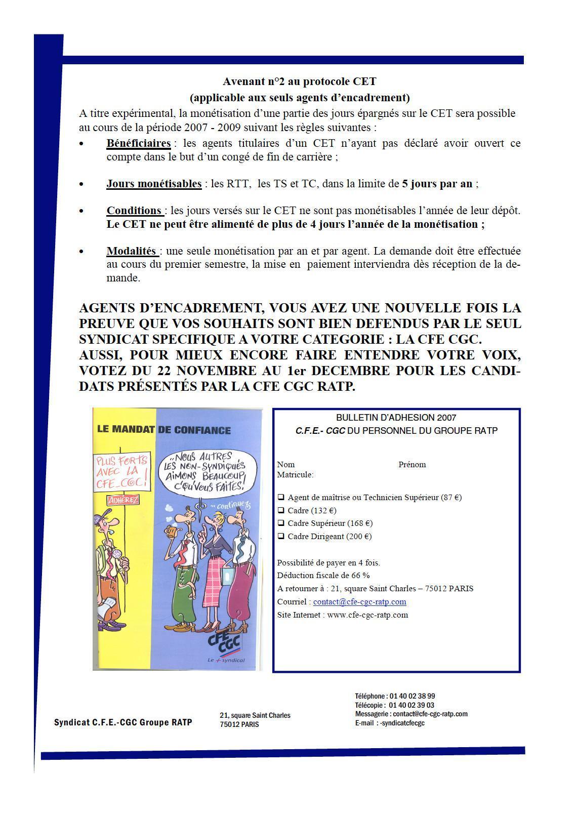 Encadr'ACTUA CET