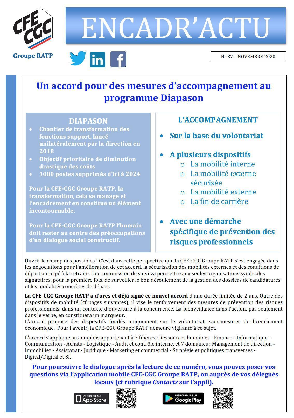 Encadr'ACTU n°87