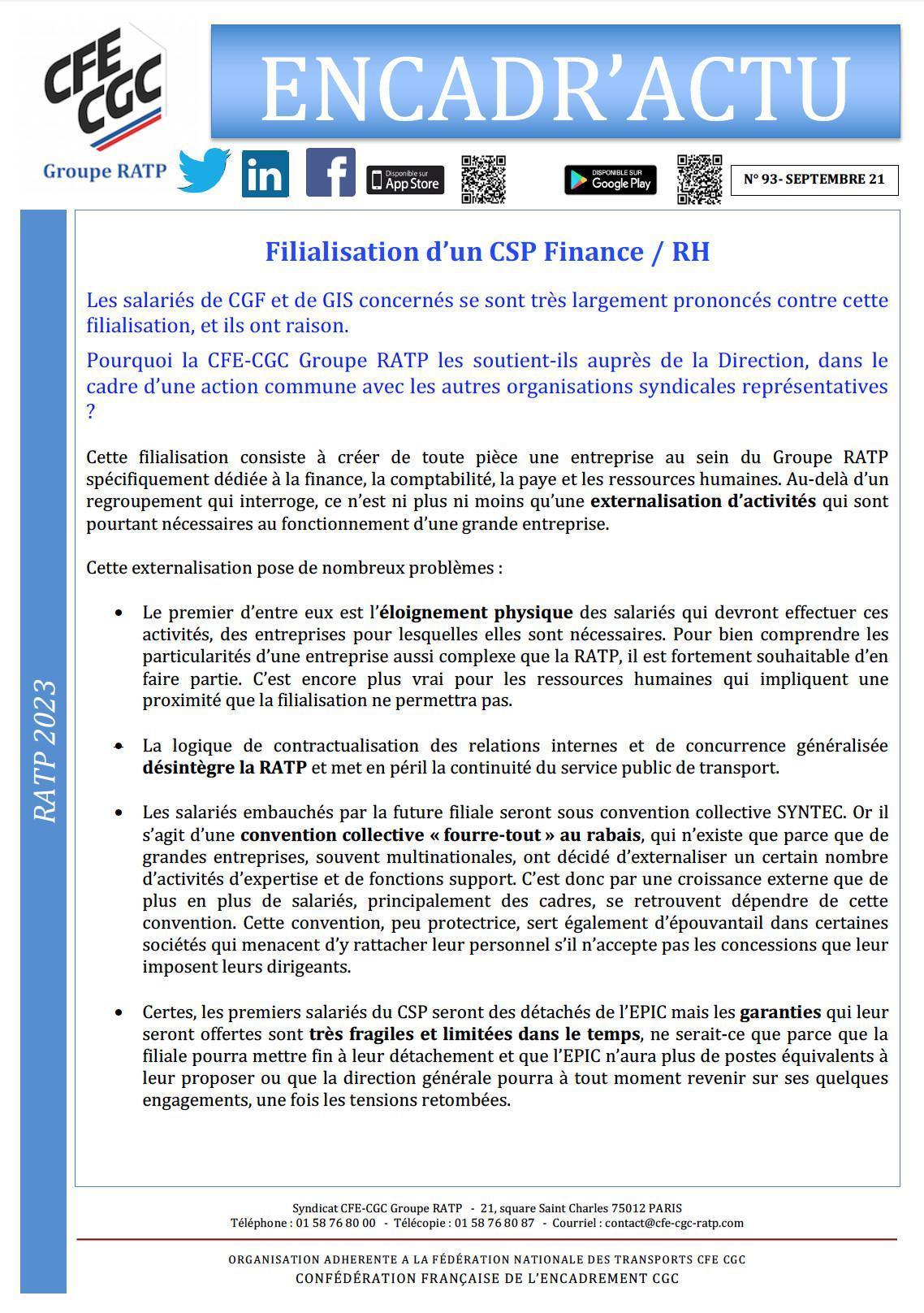 Encadr'ACTU n°93