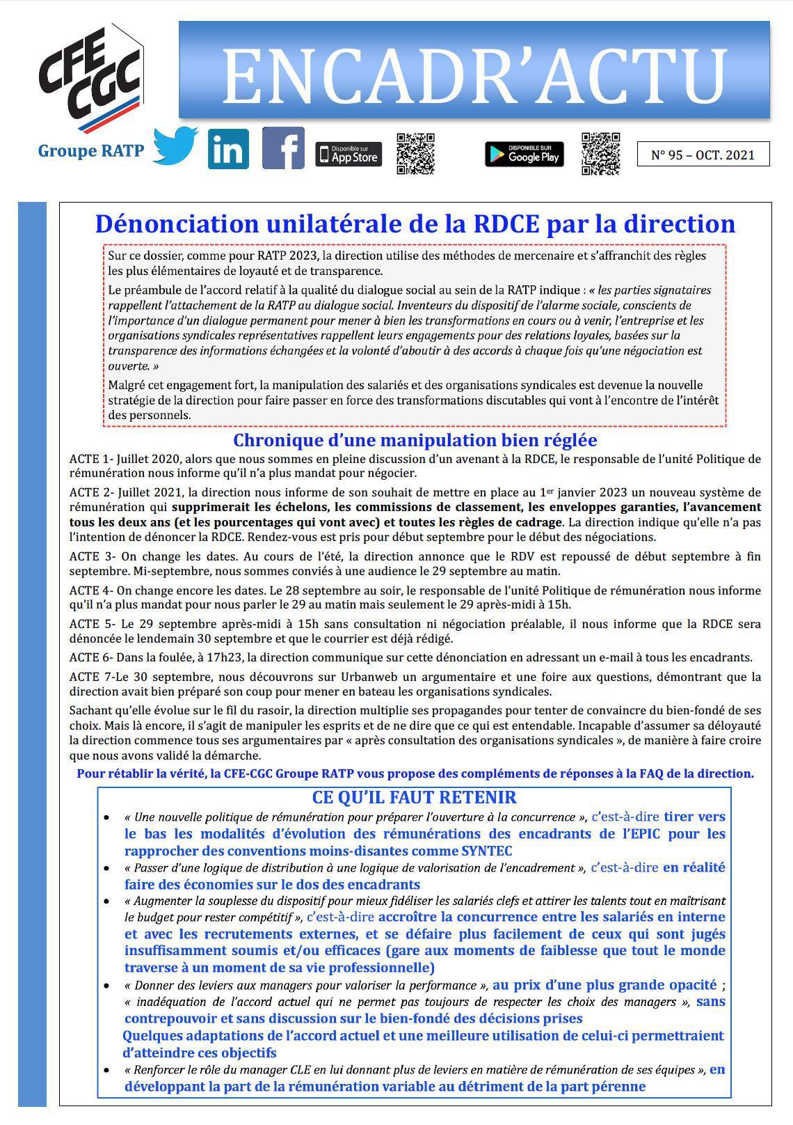 Encadr'ACTU n°95