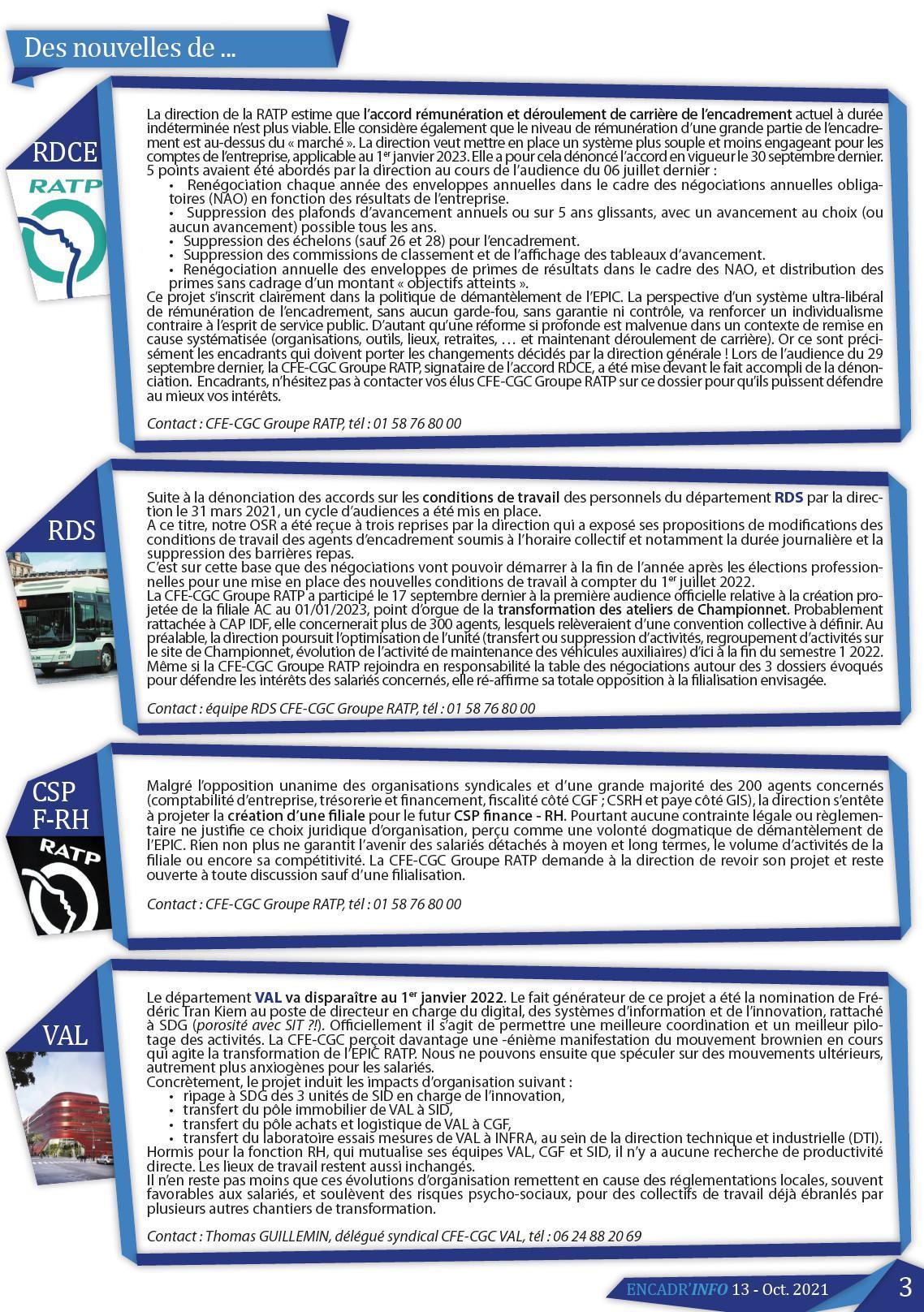 Encadr'INFO n°13