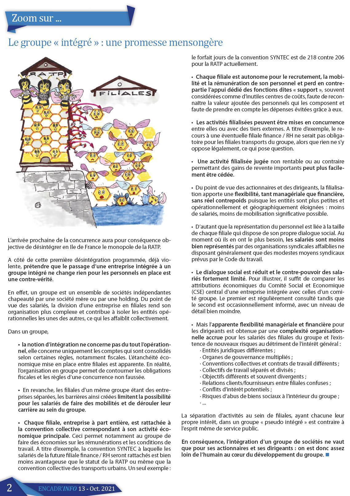 Encadr'INFO n°13