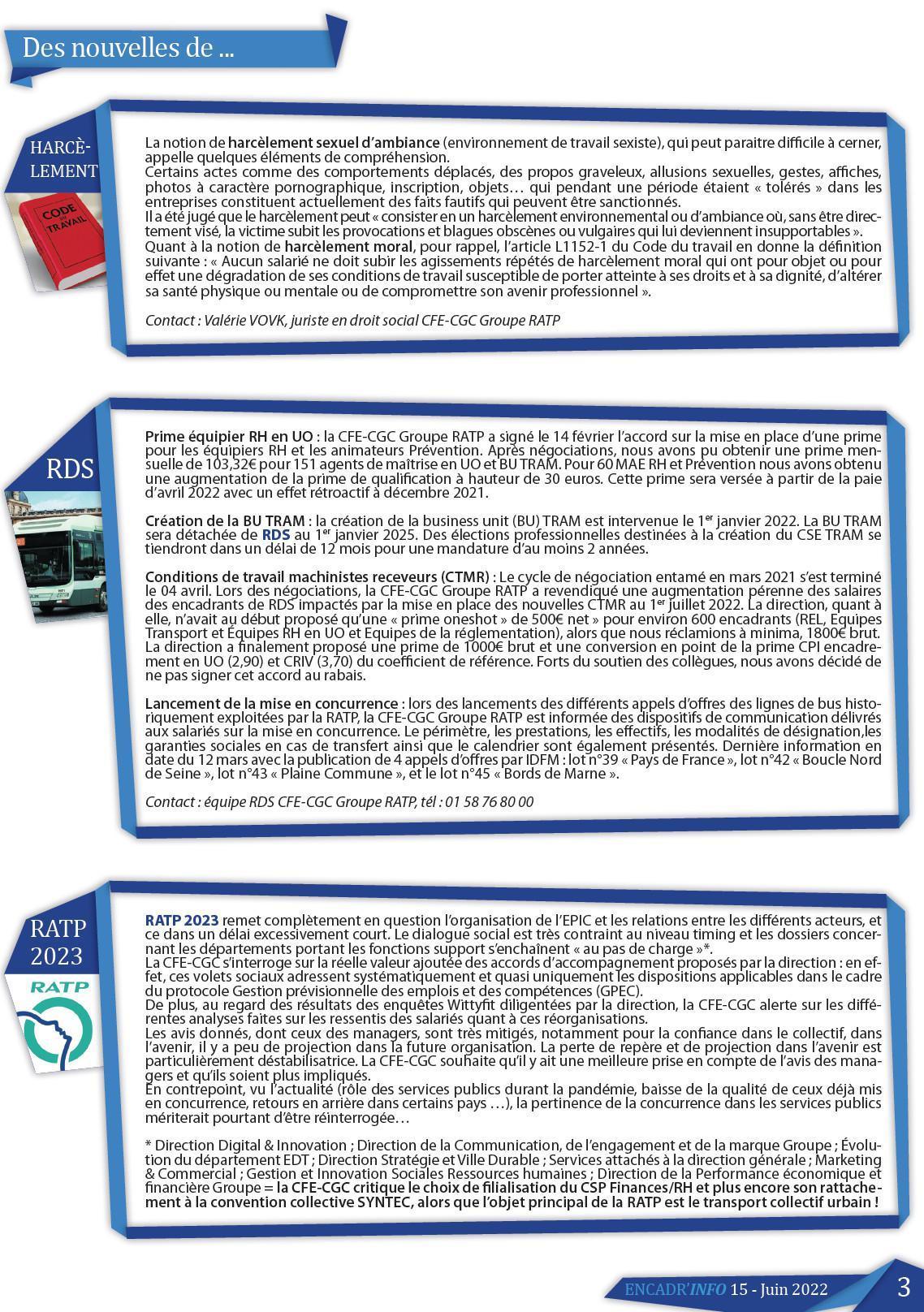 Encadr'INFO n°15