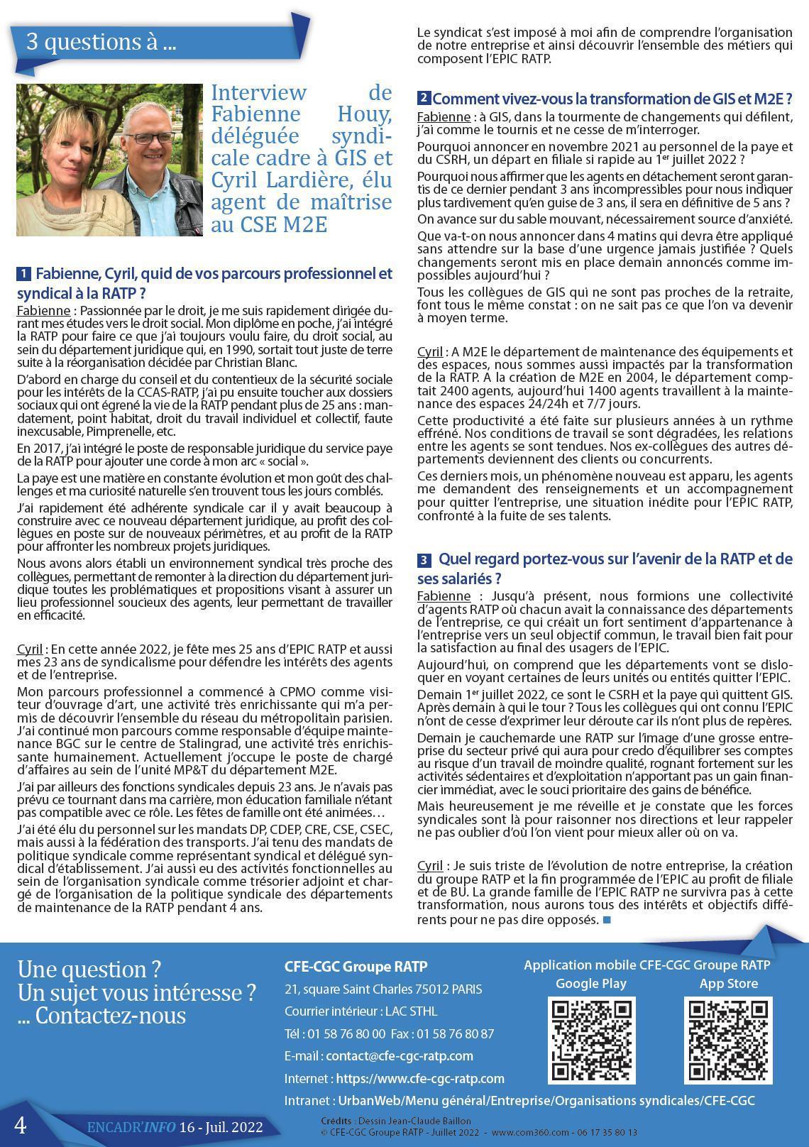 Encadr'INFO n°16