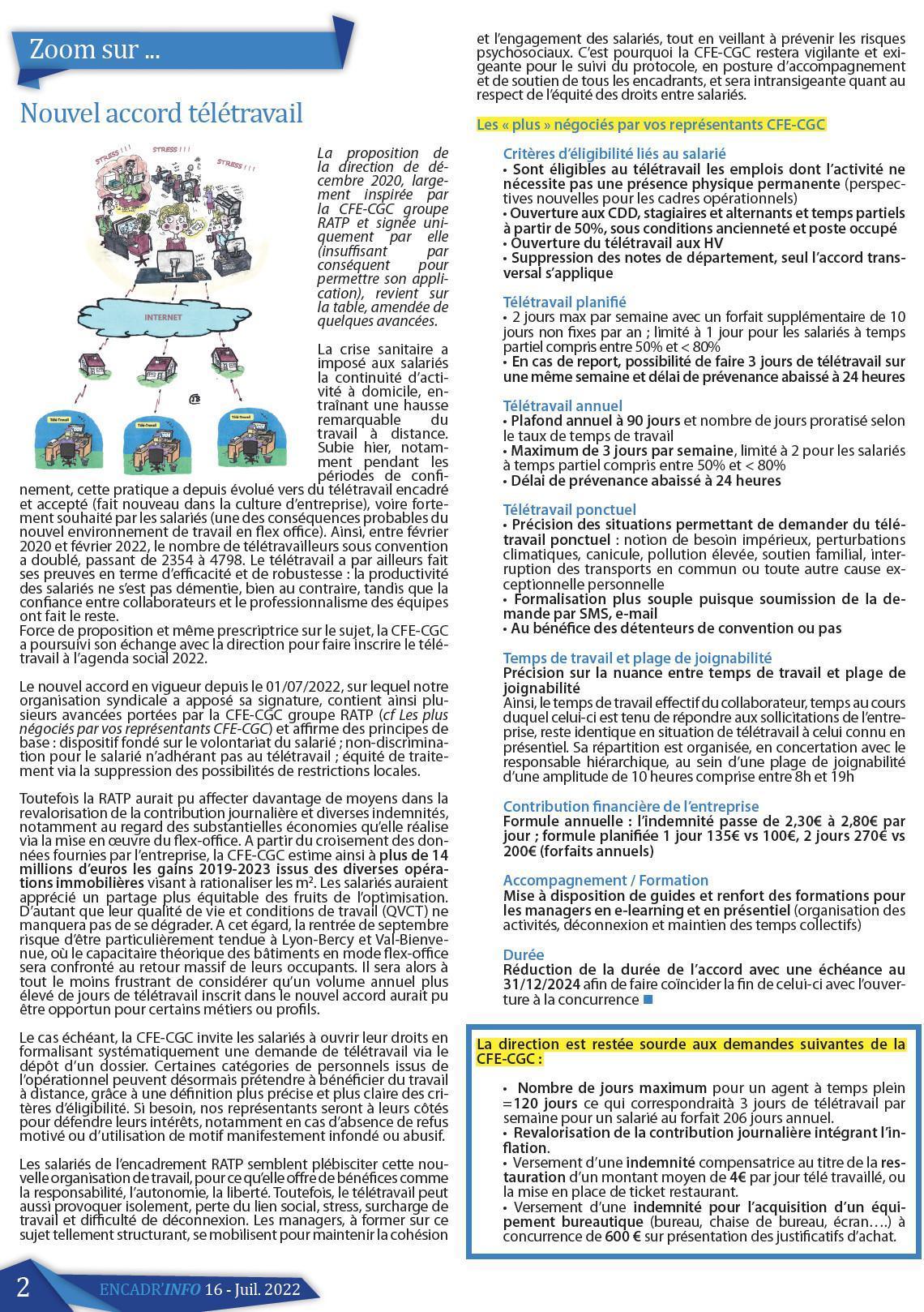 Encadr'INFO n°16