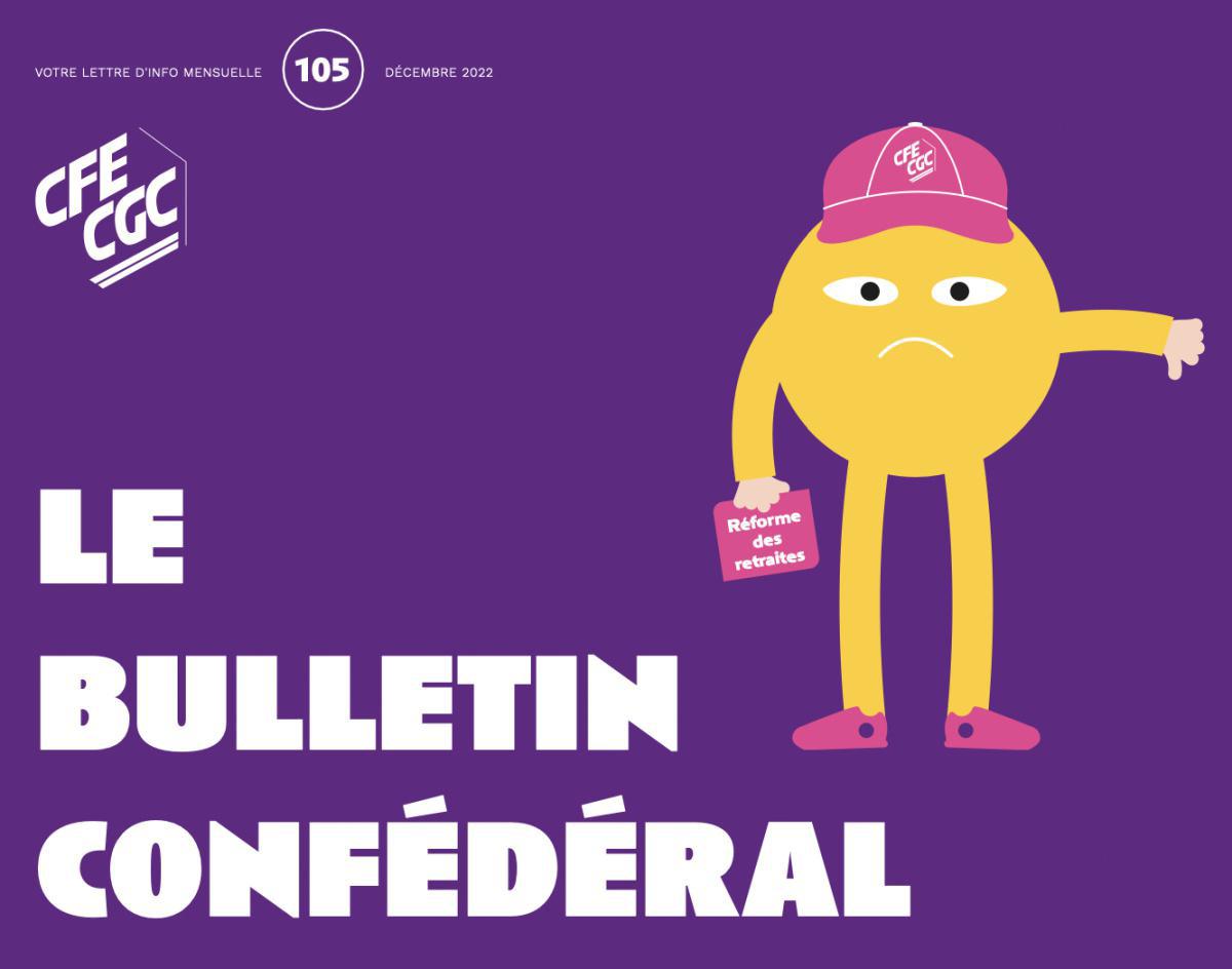 Le Bulletin confédéral n°106 janvier 2023