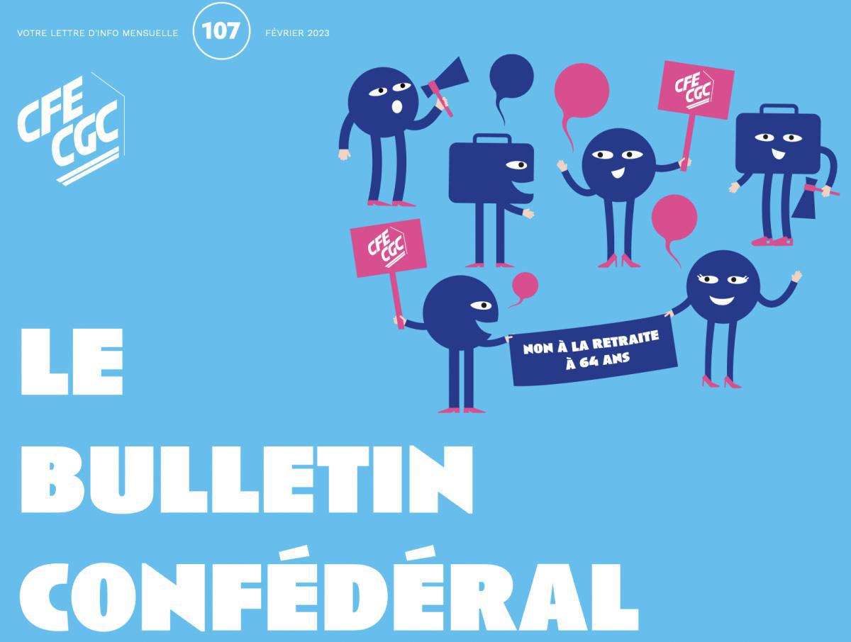 Le Bulletin confédéral n°107 février 2023