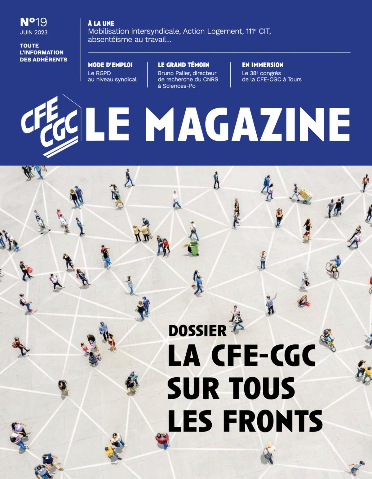 Le magazine CFE-CGC n°19 juin 2023