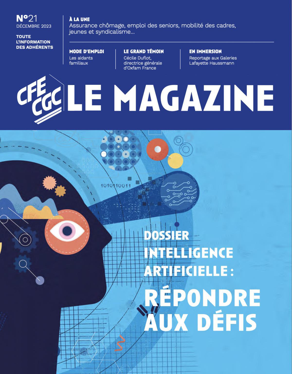 Le magazine CFE-CGC n°21 décembre 2023