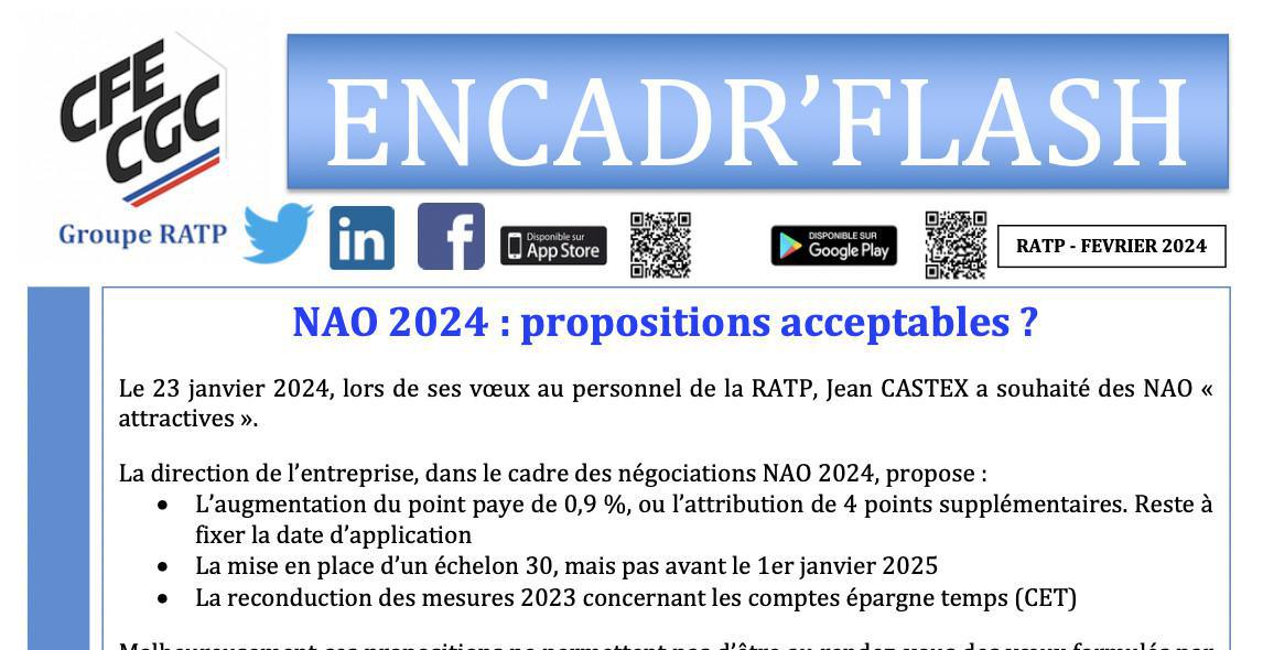 NAO 2024 : propositions acceptables ?