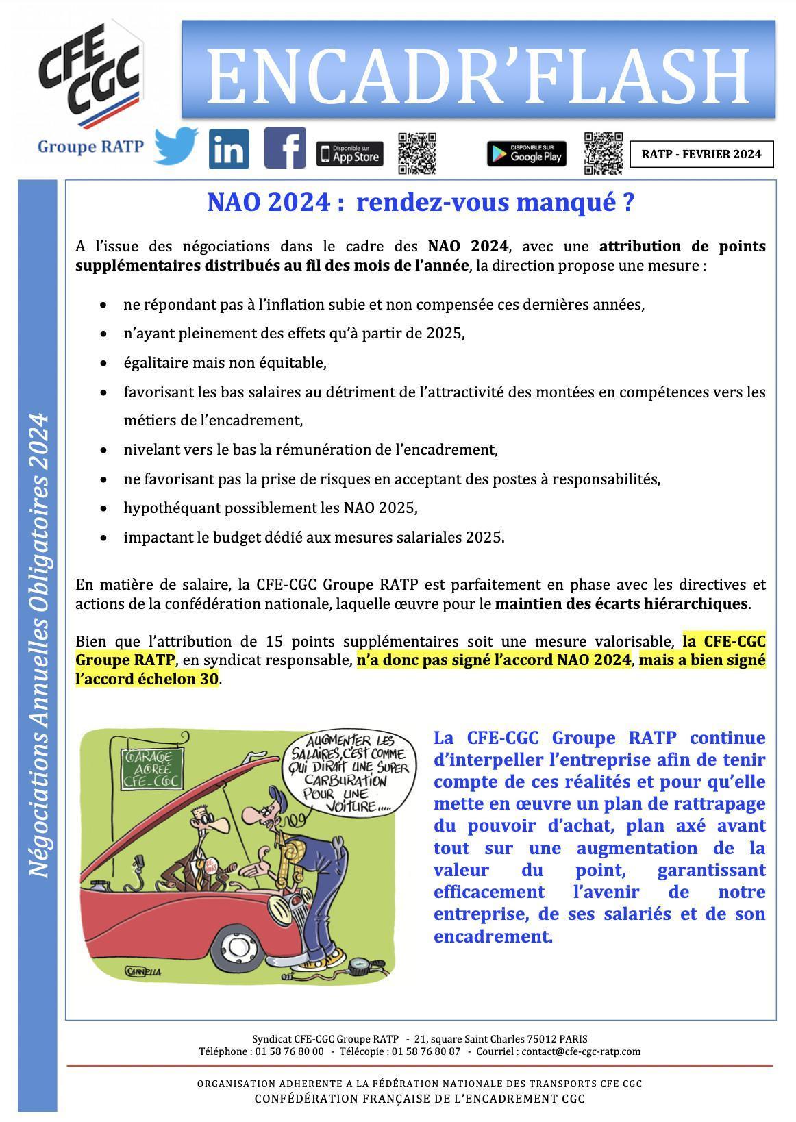NAO 2024 : rendez-vous manqué ?