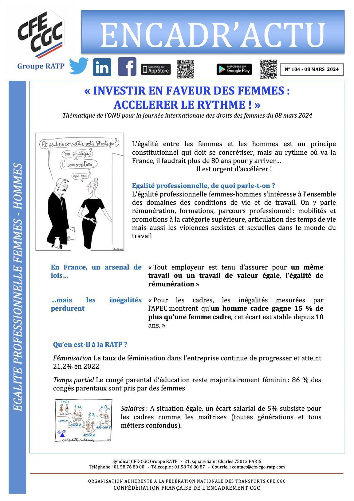 Encadr'ACTU n°104