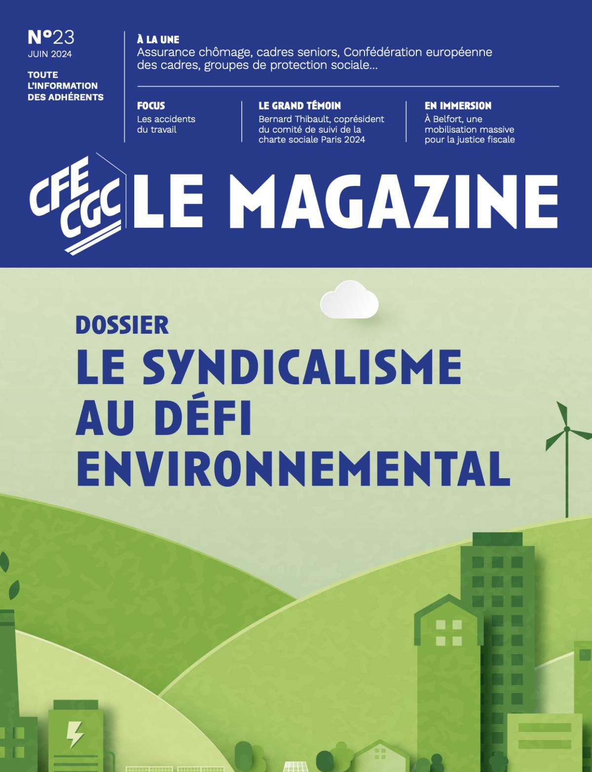 Le magazine CFE-CGC n°23 juin 2024