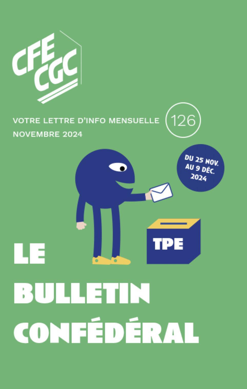 Le Bulletin confédéral n°126 novembre 2024